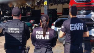 Operação Policial Desmantela Rede de Receptação e Comércio Ilegal de Peças Veiculares
